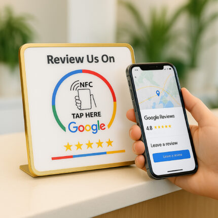 Google Review Stand